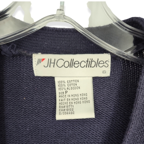 Vintage 90's Nautical Printed Cardigan small - Picture 7 of 7